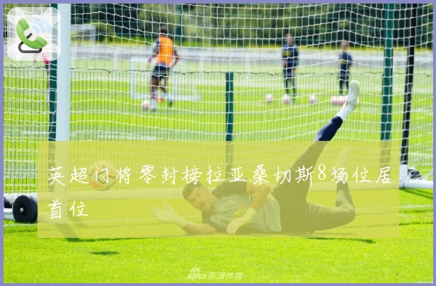 英超门将零封榜拉亚桑切斯8场位居首位